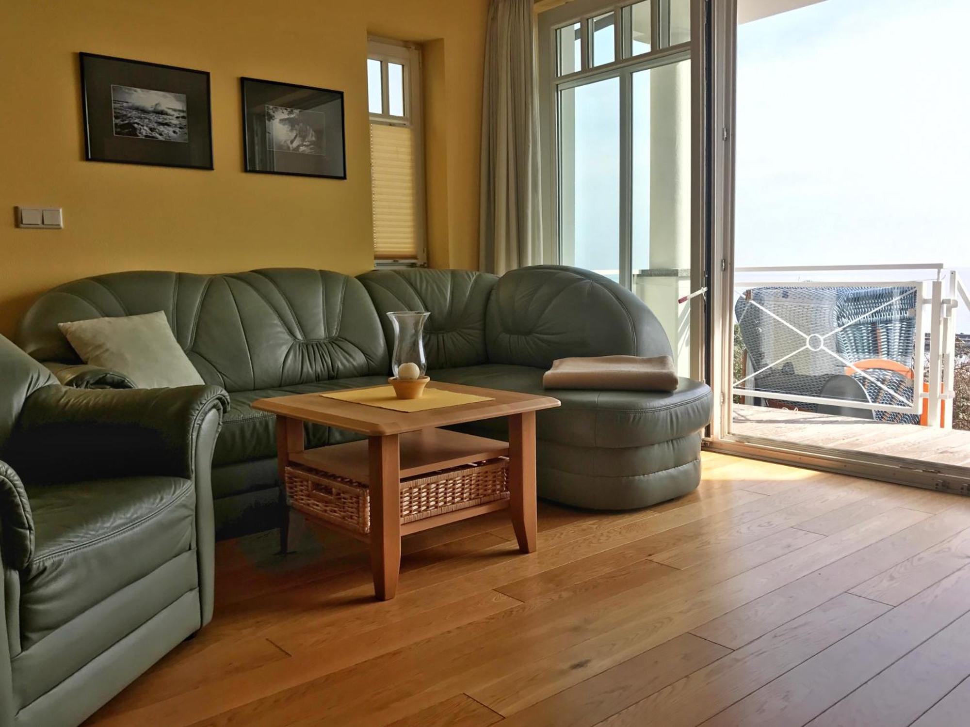 Meerblickvilla Prinz Heinrich - Ferienwohnung 4 ซาสนิทซ์ ภายนอก รูปภาพ